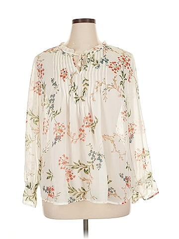 Liz Claiborne Career Long Sleeve Blouse (view 1)