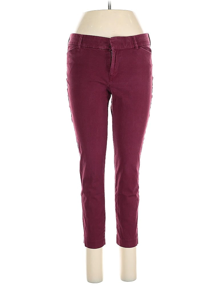 OLD NAVY Pre-owned Jeggings In Burgundy