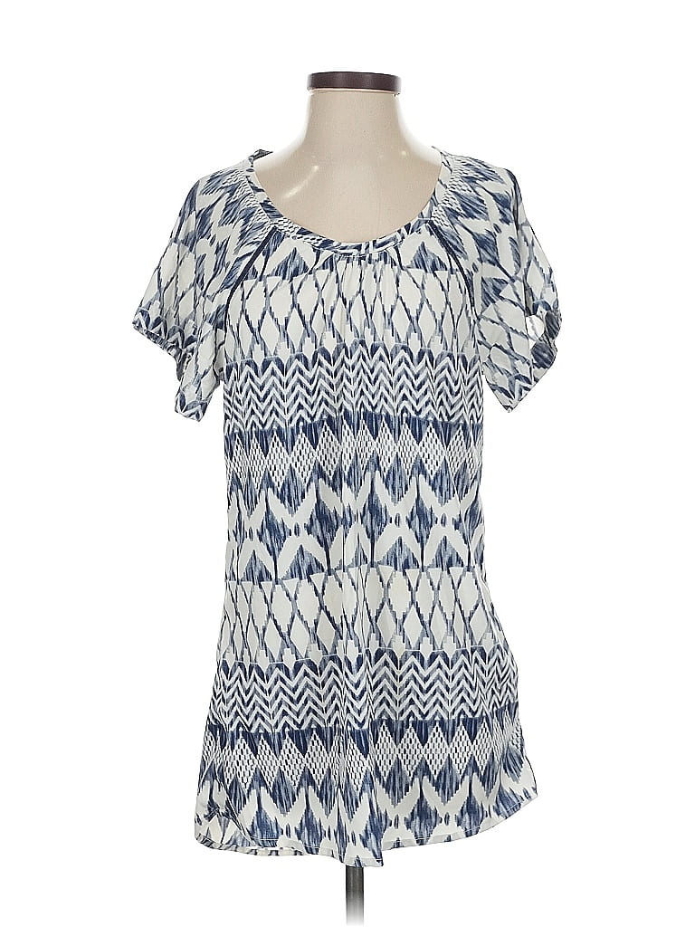 ROXY Pre-owned Short Sleeve Blouse In Blue
