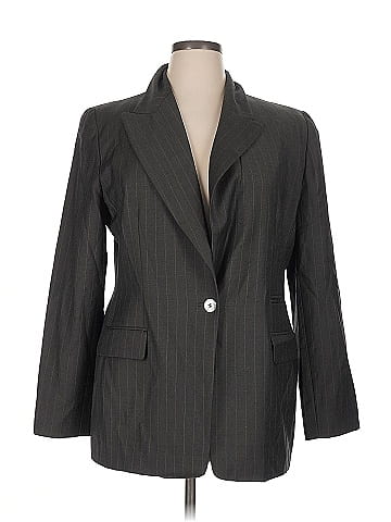 Linda Allard Ellen Tracy Wool Blazer (view 1)