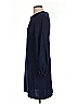Thread Social Solid Blue Casual Dress Size 4 - photo 5