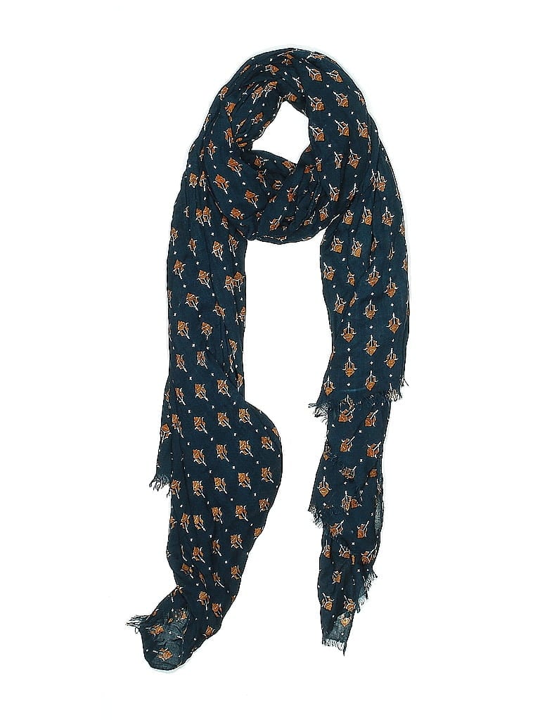 Pre-owned Unbranded Scarf In Blue