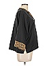 Natori 100% Polyester Black 3/4 Sleeve Blouse Size L - photo 4