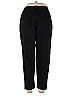 Studio Works 100% Polyester Solid Black Casual Pants Size 12 - photo 1