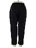 Studio Works 100% Polyester Solid Black Casual Pants Size 12 - photo 2
