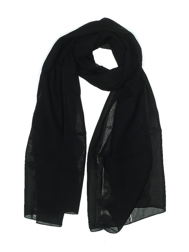 Pre-owned Unbranded Scarf In Black