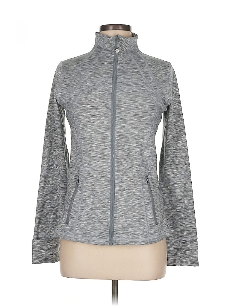 Pre-owned Assorted Brands Track Jacket In Gray