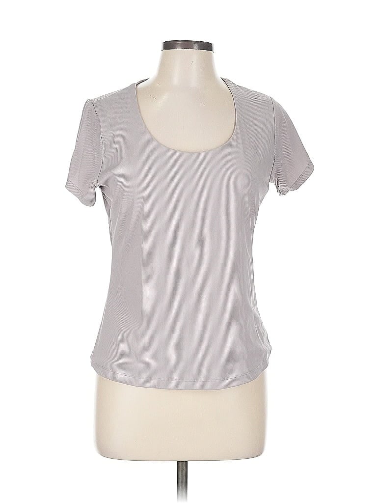 TAHARI Pre-owned Active T-shirt In Gray