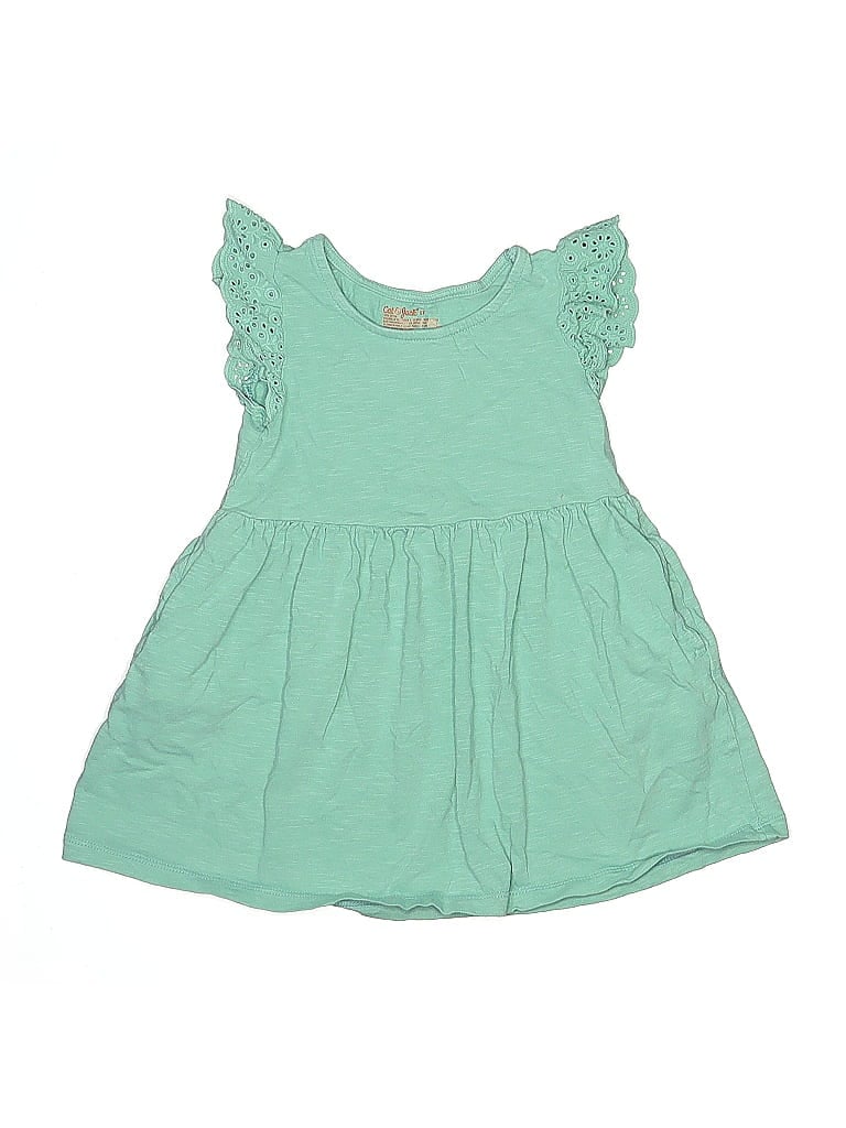 Pre-owned Cat & Jack Kids' Dress In Blue