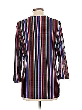 DANA BUCHMAN トップス Women's Dana Buchman Printed Splitneck Top