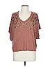 Unbranded Brown Short Sleeve Top Size L - photo 1