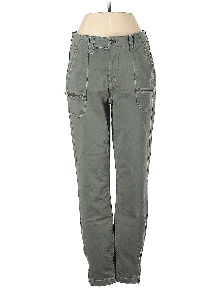 Pre-owned Knox Rose Jeans In Green