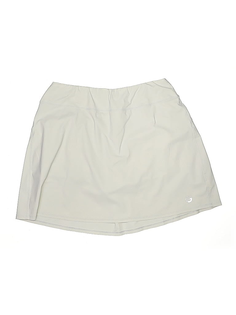Pre-owned Foray Golf Active Skort In White