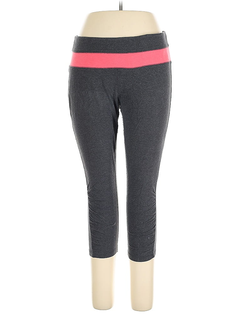 Pre-owned Tek Gear Active Pants In Gray