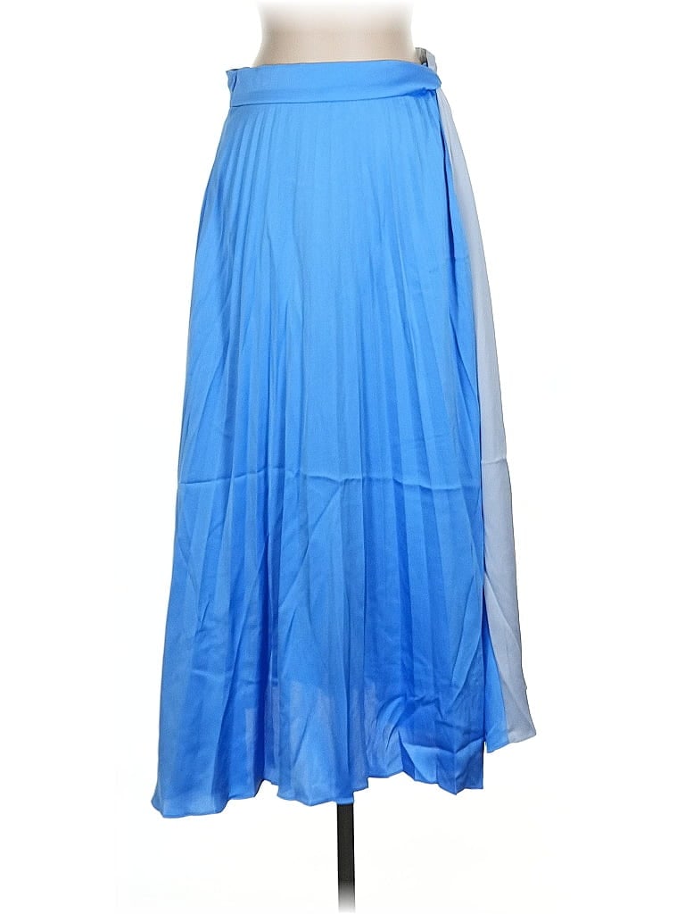 Pre-owned Motf Casual Skirt In Blue