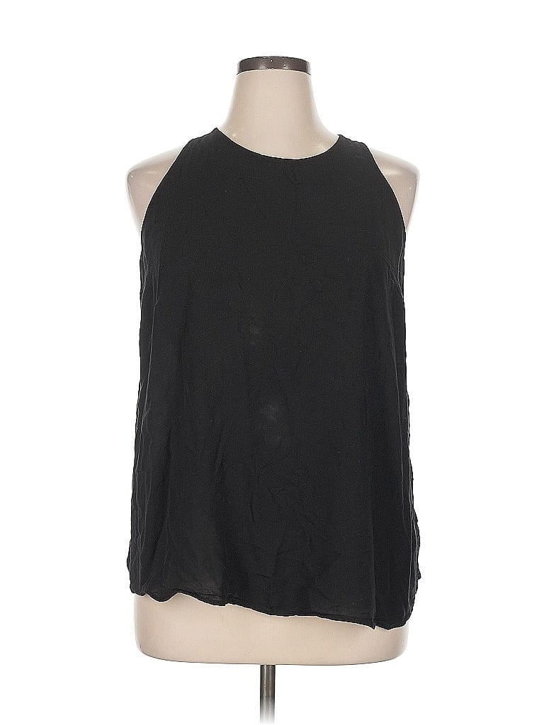 OLD NAVY Pre-owned Tank Top Black Halter Neckline Tops
