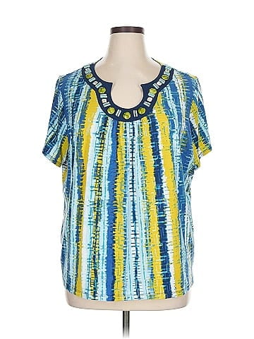 Ruby Rd. Short Sleeve Blouse (view 1)