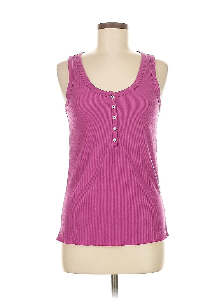 Pre-owned Assorted Brands Tank Top Pink Sweetheart Neckline Tops