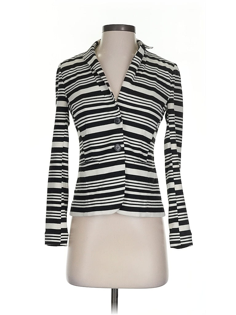 Pre-owned Ann Taylor Loft Blazer Jacket In Black