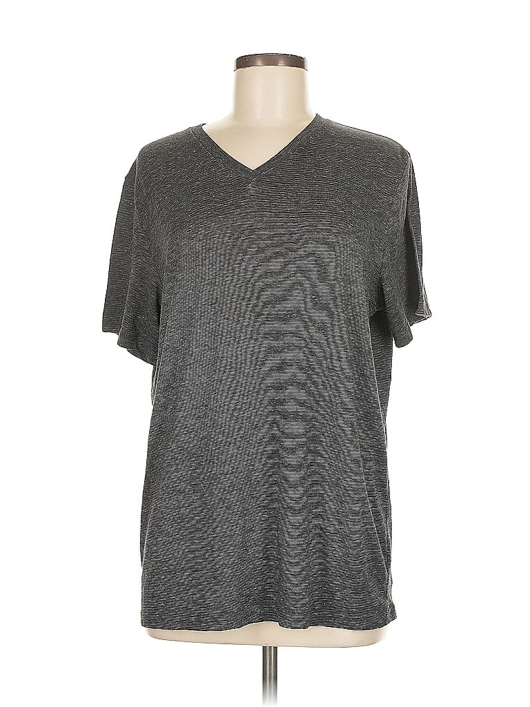 Pre-owned Unbranded Short Sleeve T-shirt In Gray