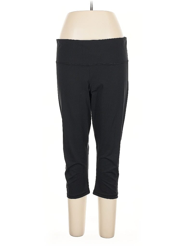 Pre-owned Gap Fit Active Pants In Black