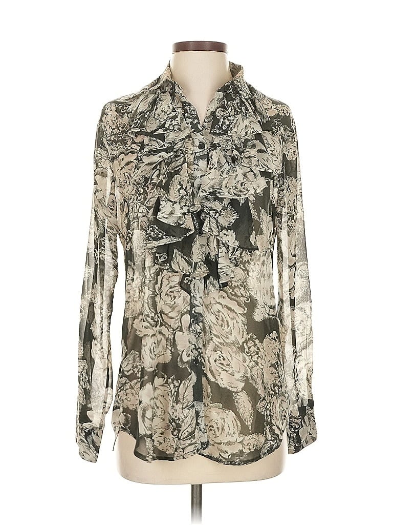 Click to view more detailed imagery on our partner's website Pre-owned Cabi Long Sleeve Blouse In Brown