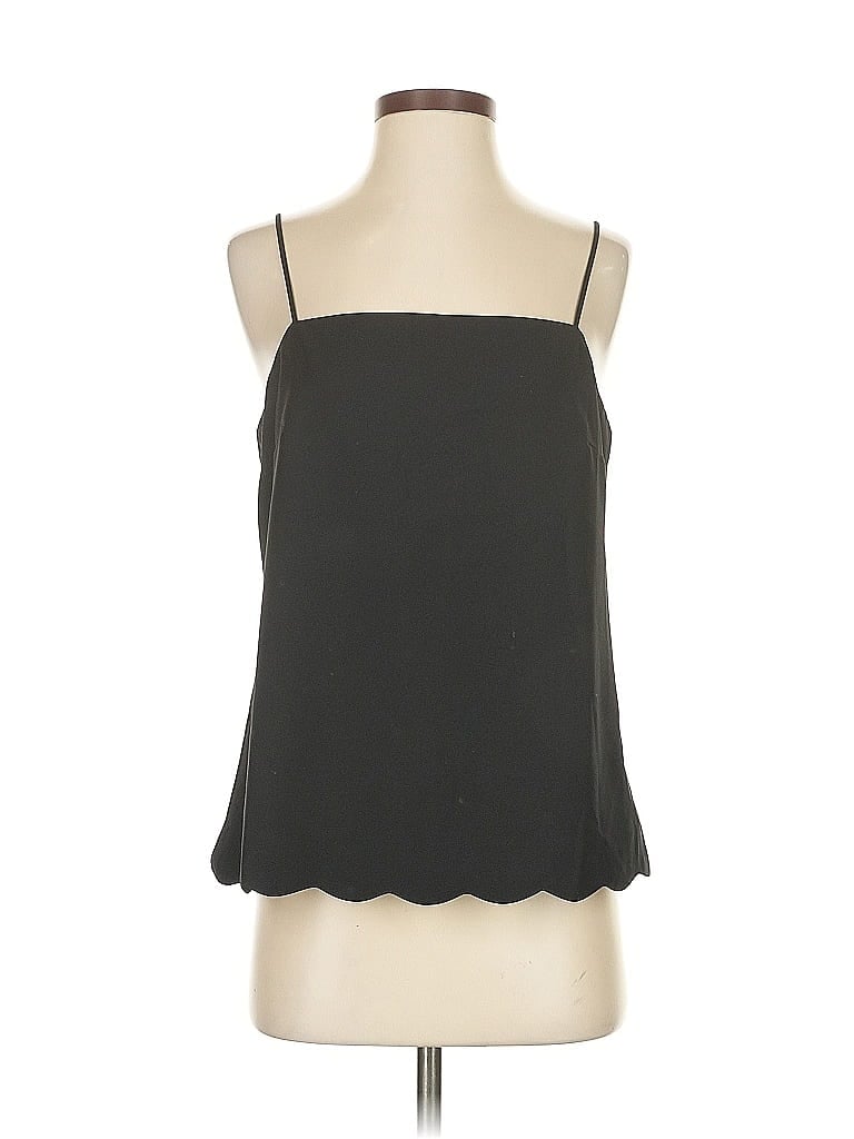Pre-owned J.crew Factory Store Sleeveless Blouse In Black