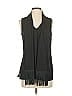 CAbi 100% Polyester Black Sleeveless Blouse Size S - photo 1