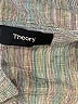 Theory Metallic Silver Jacket Size P (petite) - photo 6