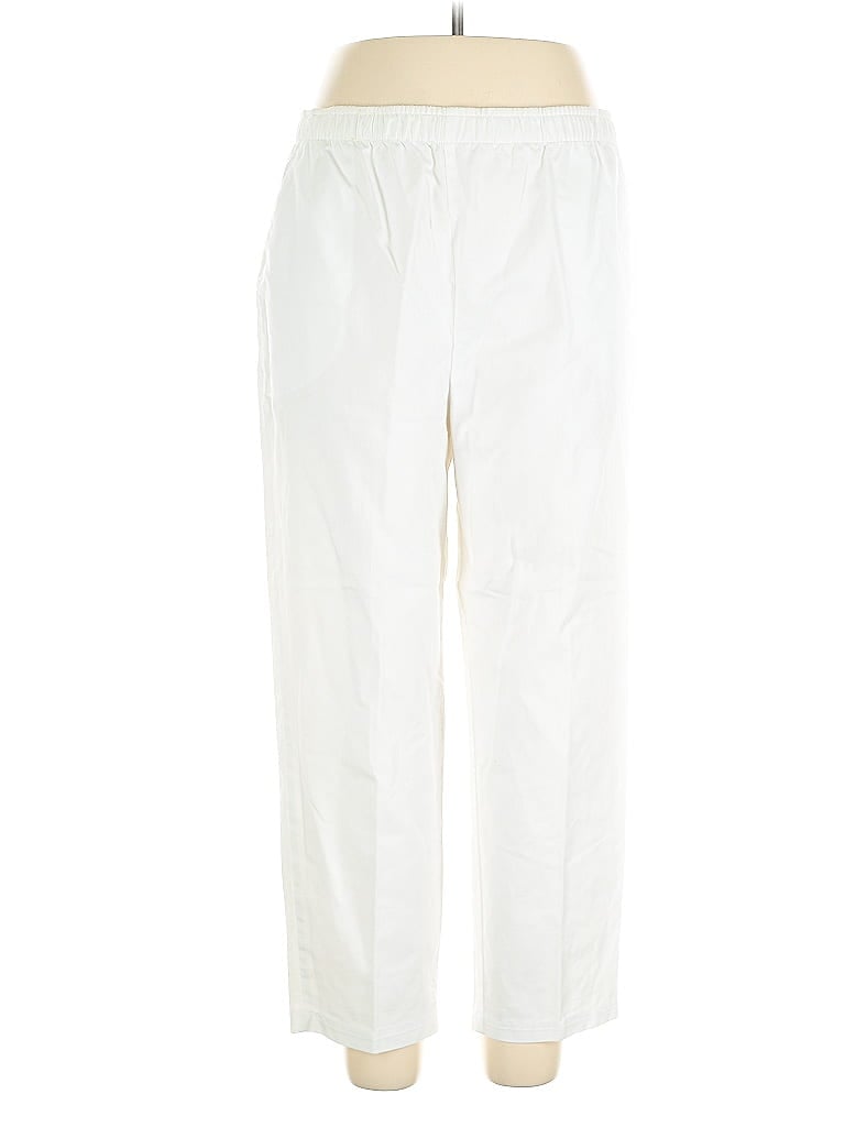 Click to view more detailed imagery on our partner's website Pre-owned Double Take Casual Pants In White