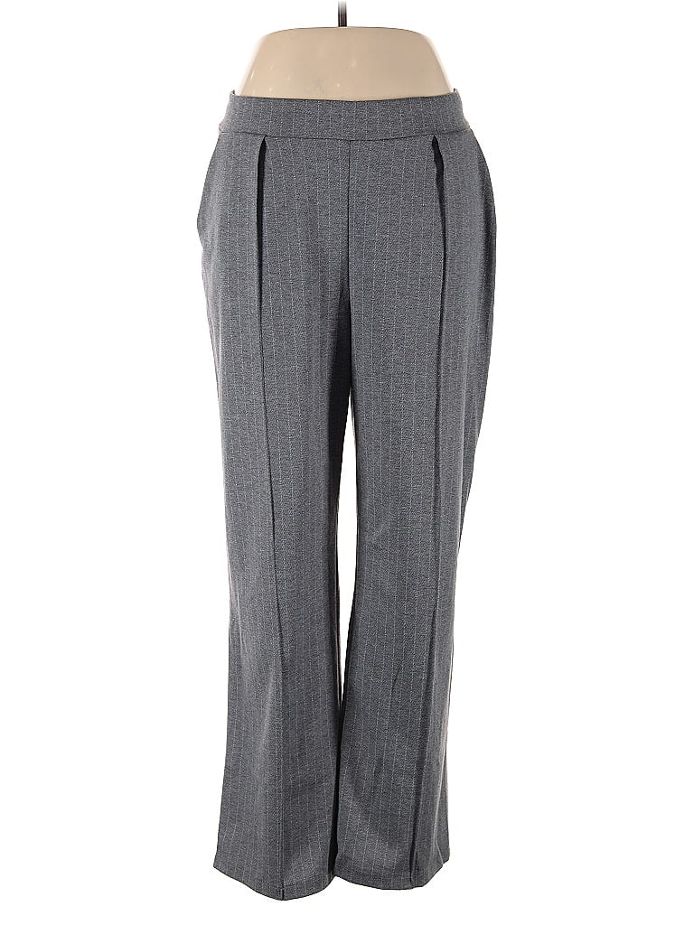 Pre-owned H&m Dress Pants In Gray