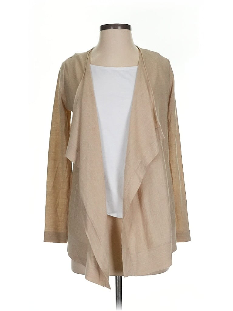 Pre-owned Ann Taylor Loft Cardigan Sweater In Brown