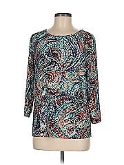 Jm Collection 3/4 Sleeve Top