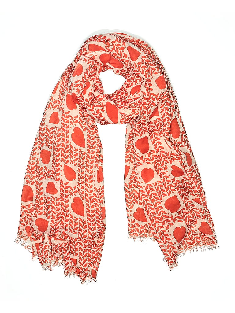 Pre-owned Unbranded Scarf In Orange