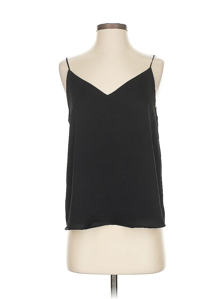 Pre-owned Calvin Klein Sleeveless Top Black Sweetheart Neckline Tops