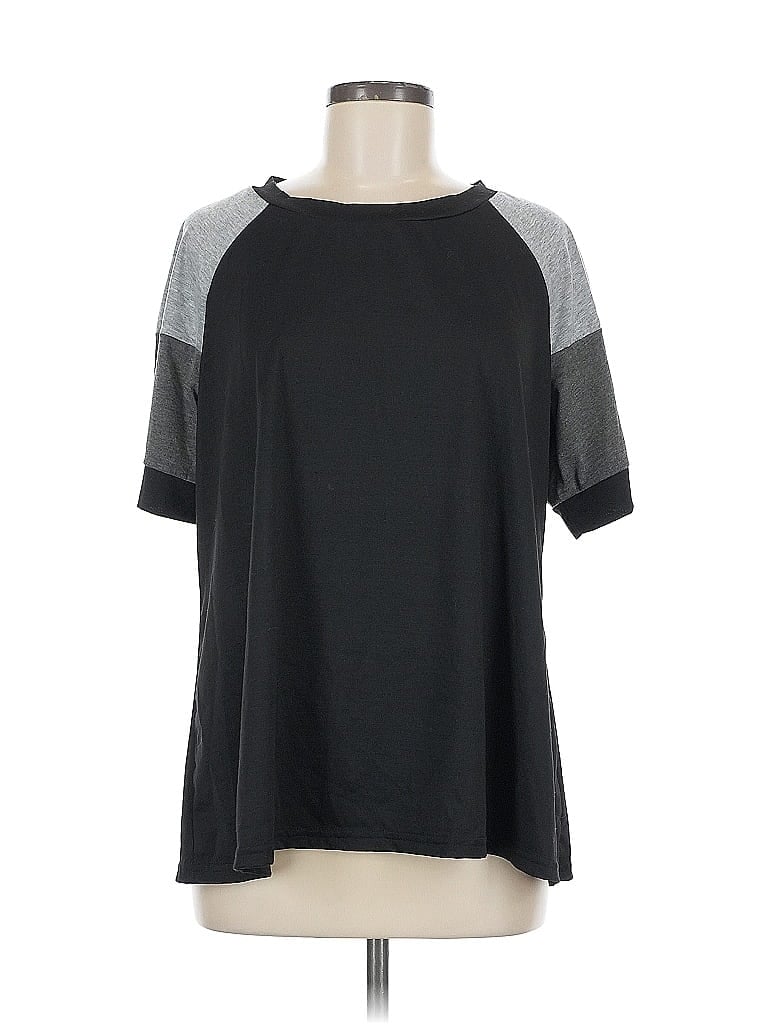 Pre-owned Bloomchic Short Sleeve T-shirt In Black