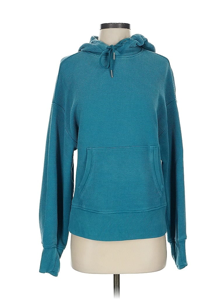 Click to view more detailed imagery on our partner's website Pre-owned Athleta Pullover Hoodie In Blue