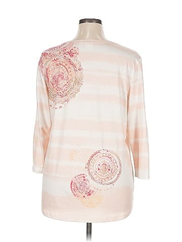 Zenergy by Chico's 3/4 Sleeve T-Shirt (view 2)