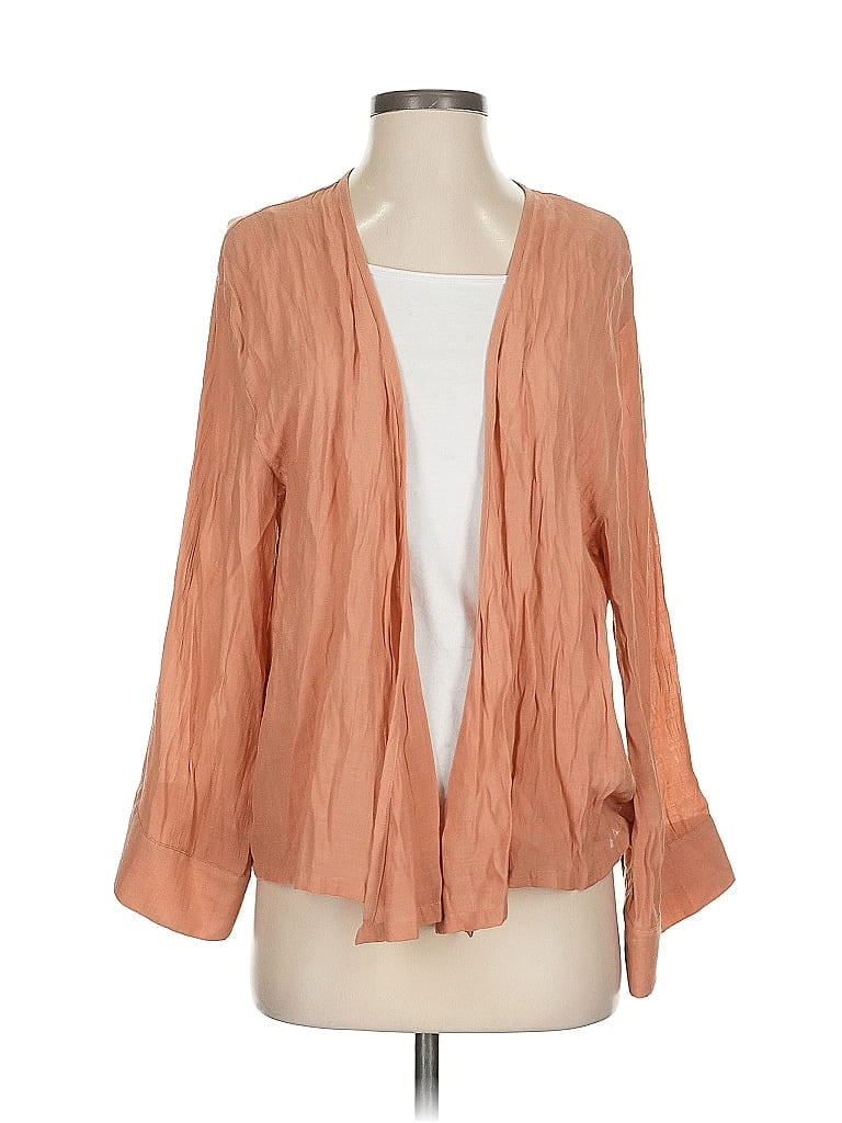 Pre-owned Unbranded Kimono In Brown