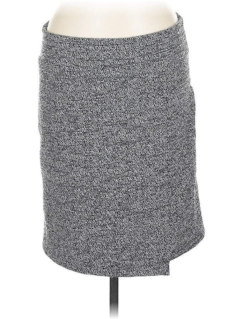 Pre-owned Ann Taylor Loft Outlet Casual Skirt In Gray