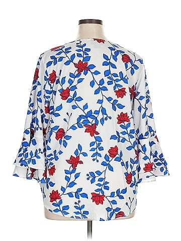 Liz Claiborne Career 3/4 Sleeve Blouse (view 2)