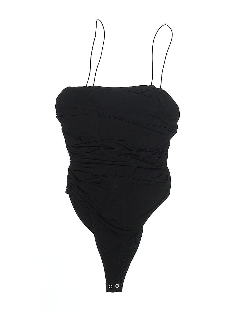 Pre-owned Forever 21 Bodysuit In Black