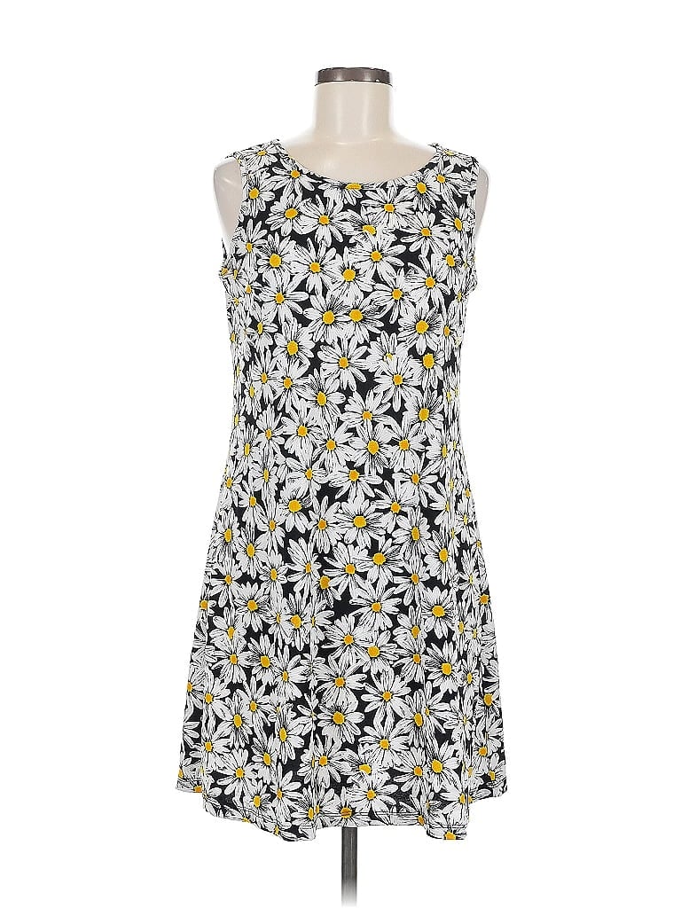 Pre-owned Ronni Nicole Casual Dress In Yellow