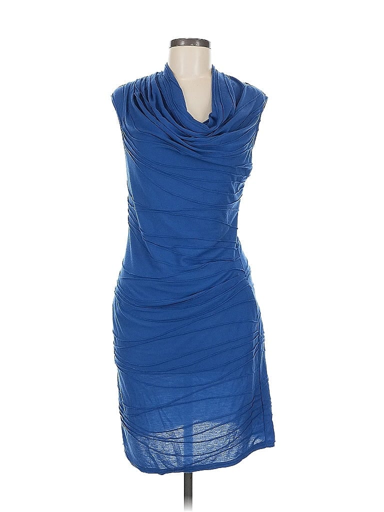 Pre-owned Max Studio Cocktail Dress In Blue