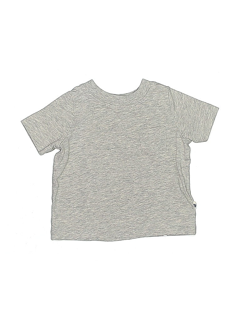 Pre-owned Baby Gap Babies' Short Sleeve T-shirt In Gray