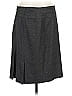 Classiques Entier Chevron-herringbone Gray Formal Skirt Size 12 - photo 1
