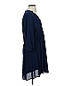 Lush 100% Polyester Solid Blue Casual Dress Size S - photo 4