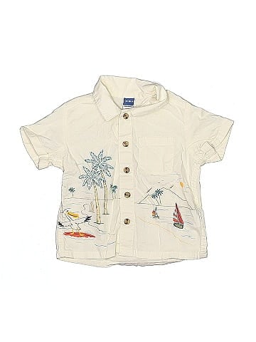Old Navy Short Sleeve Button-Down Shirt (view 1)