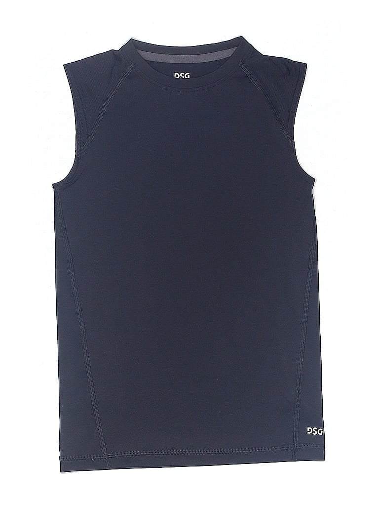 Pre-owned Dsg Kids' Sleeveless T-shirt In Blue