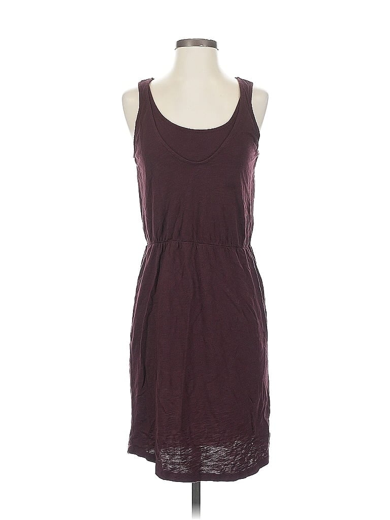 H&M Pre-owned Casual Dress In Burgundy